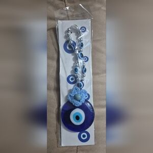 Turkish Blue Evil Eye Hanging Amulet For Protection (New In Original Packaging)